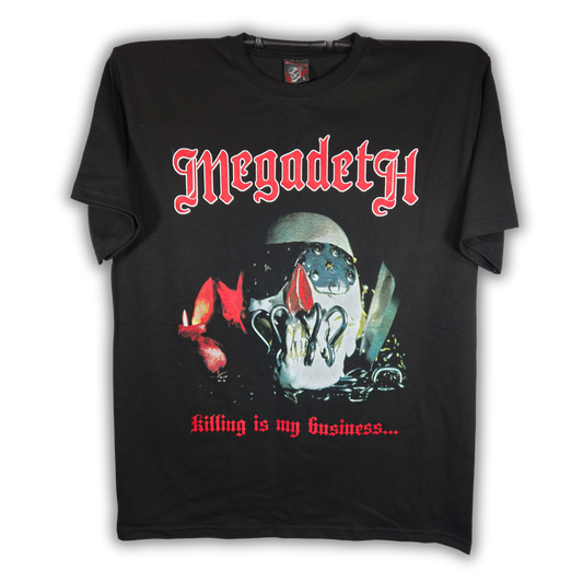 Megadeth - Killing Is My Business Playera Manga Corta