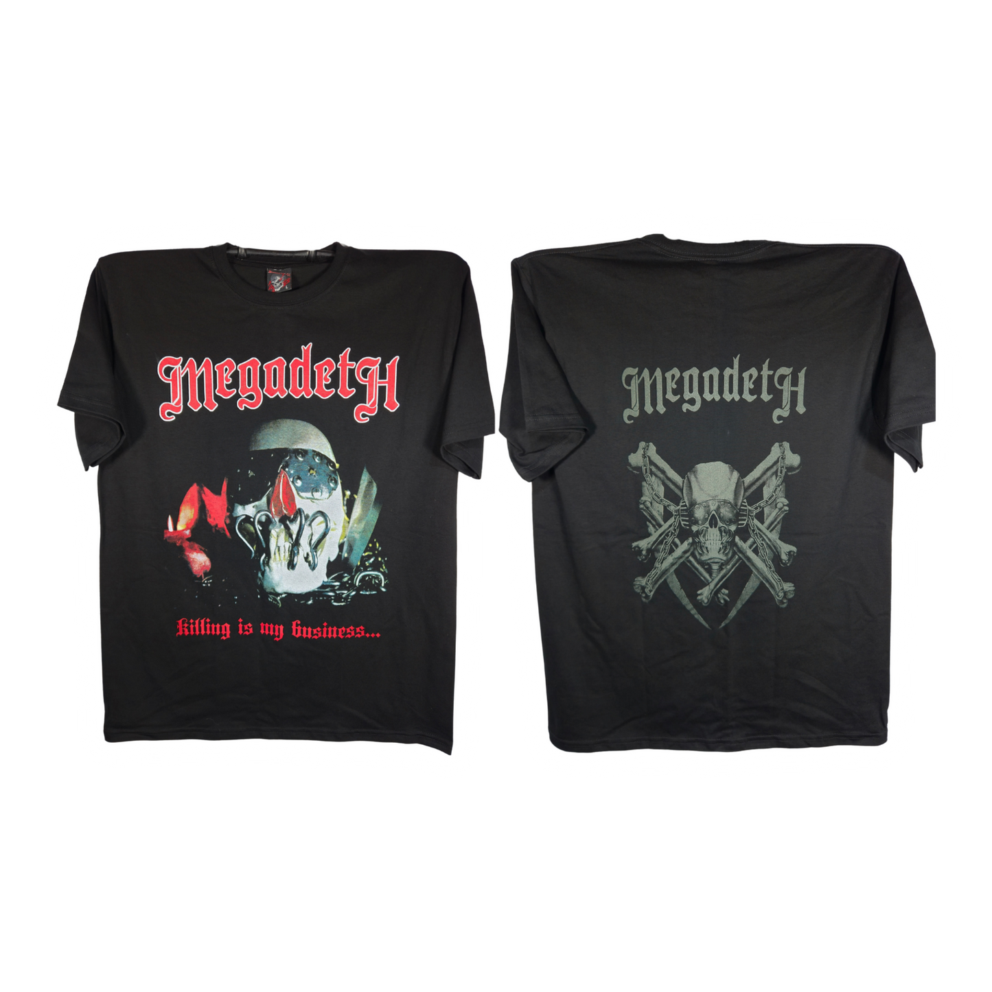Megadeth - Killing Is My Business Playera Manga Corta