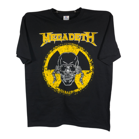 Megadeth - Vic Playera Manga Corta Negra