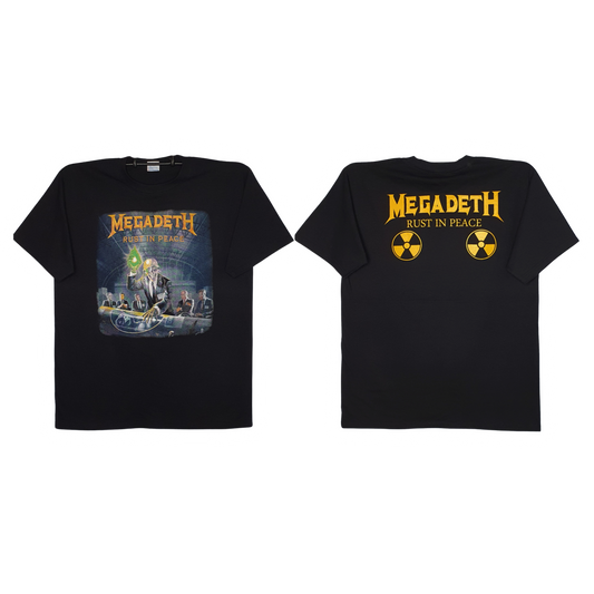 Megadeth - Rust In Peace Playera Manga Corta