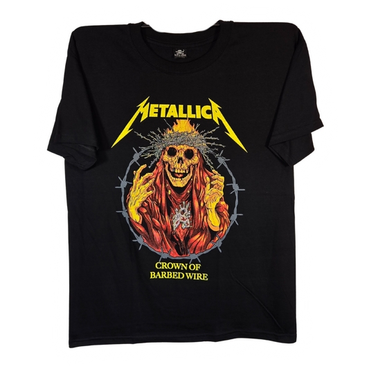 Metallica - Crown Of Barbed Wire Playera Manga Corta