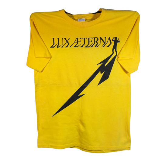 Metallica - Lux Æterna Playera Manga Corta Amarilla