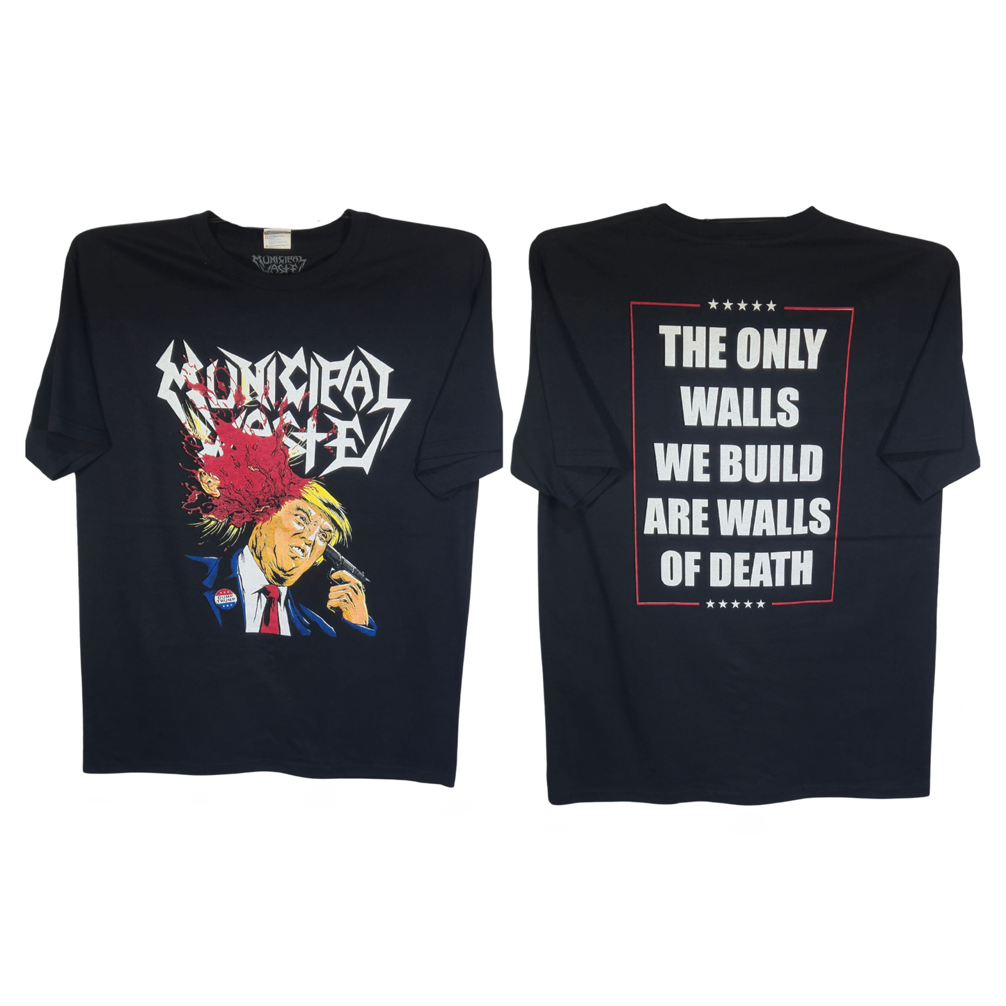 Municipal Waste - Trump Playera Manga Corta