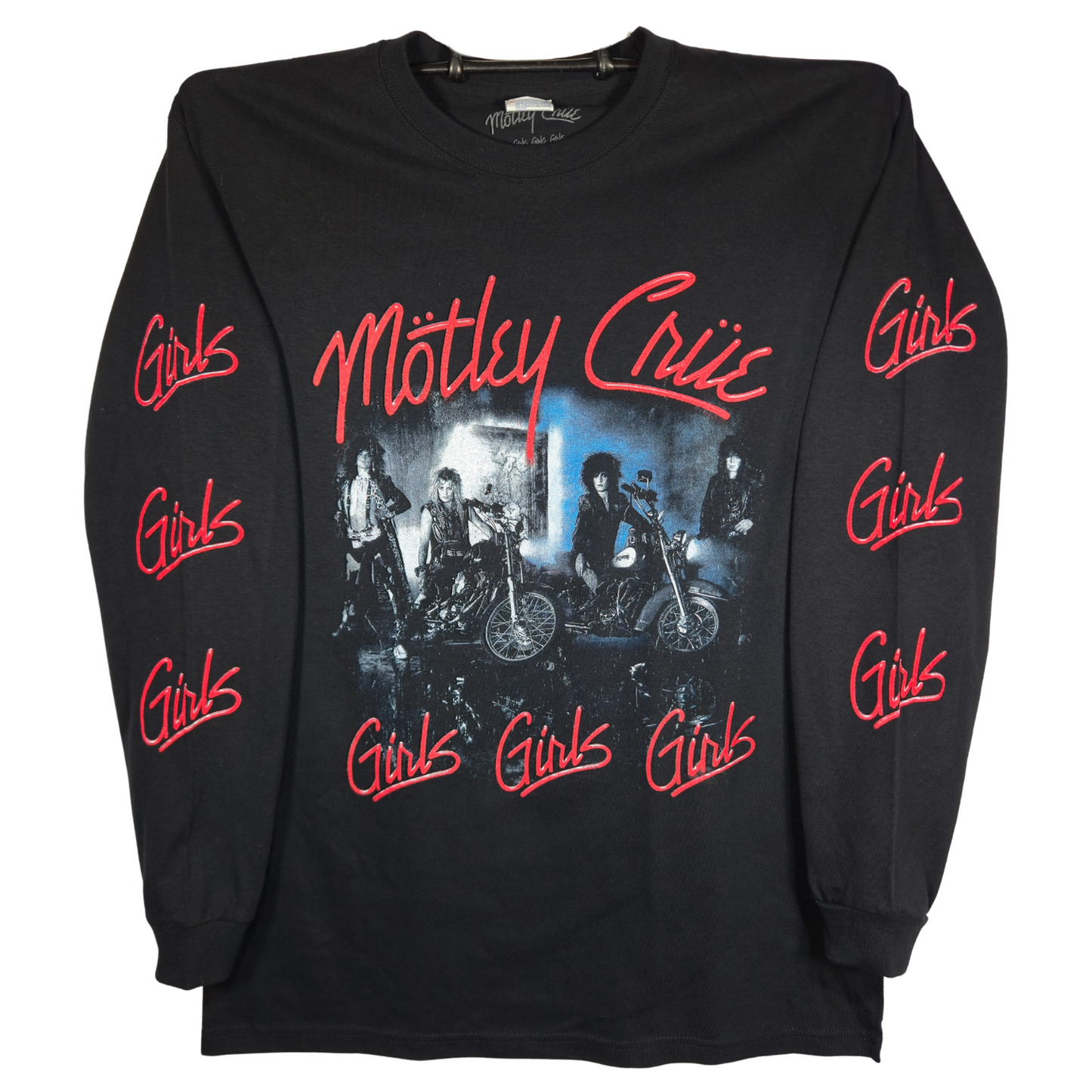 Motley Crue - Girls, Girls, Girls, Playera Manga Larga