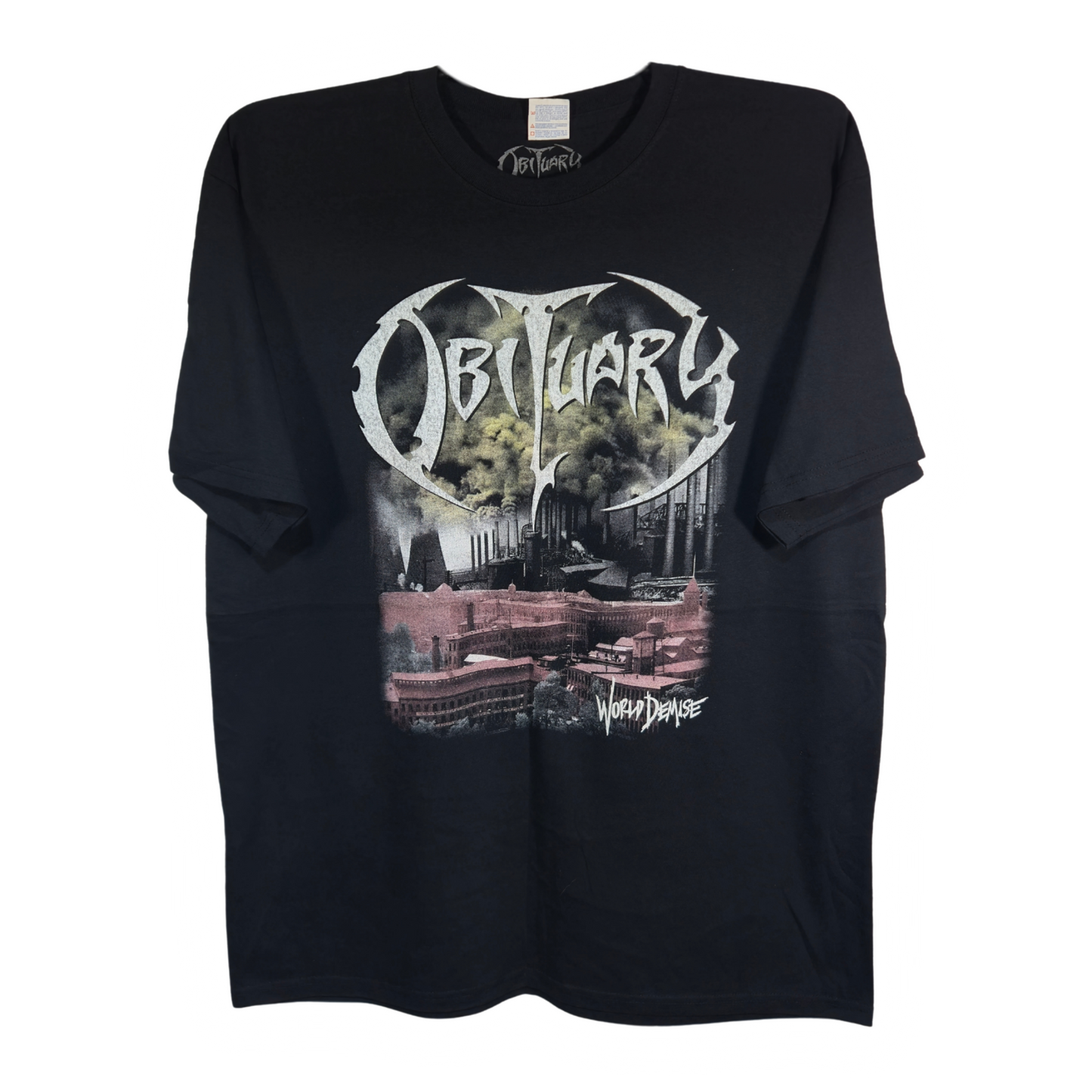Obituary - World Demise Playera Manga Corta