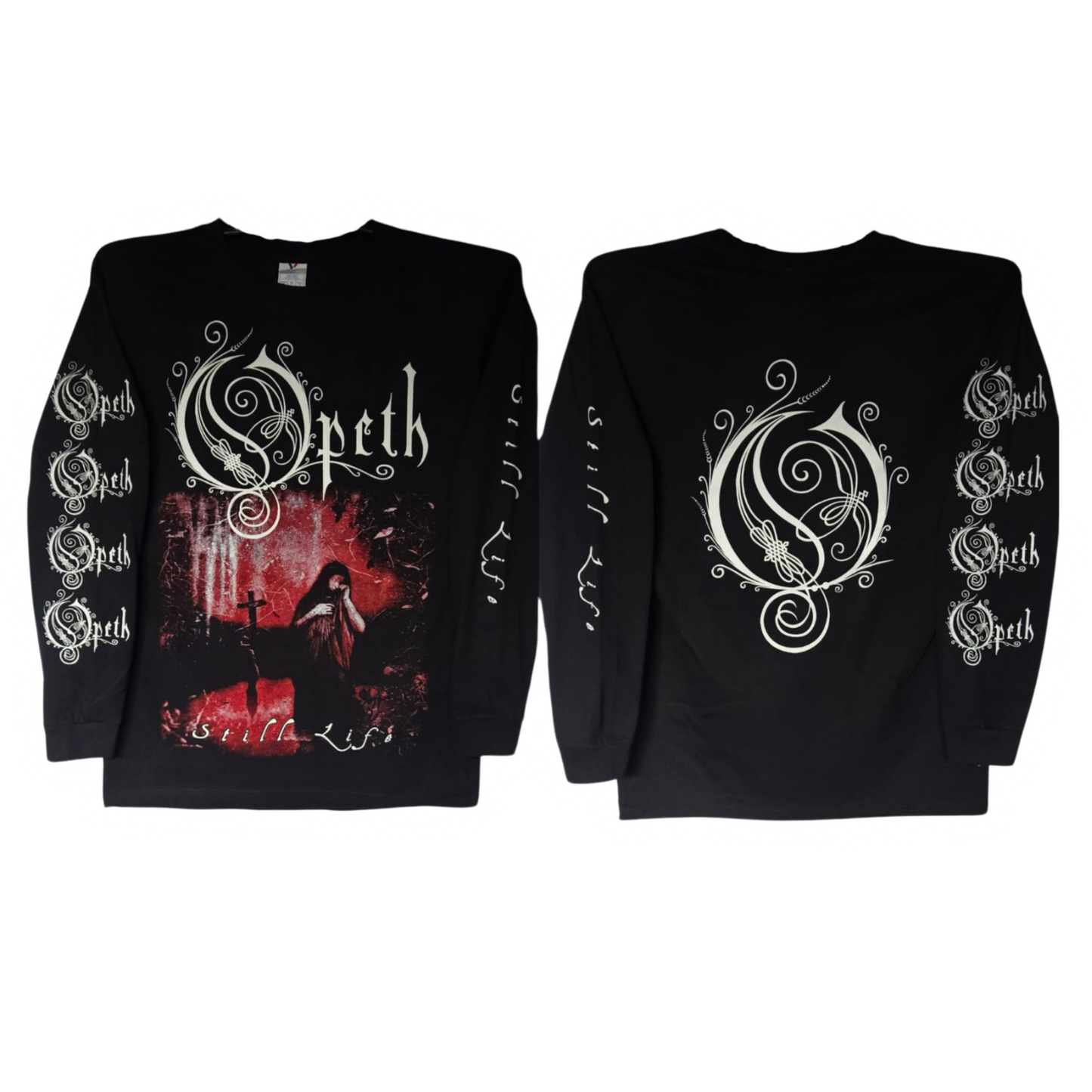 Opeth - Stil Life Playera Manga Larga