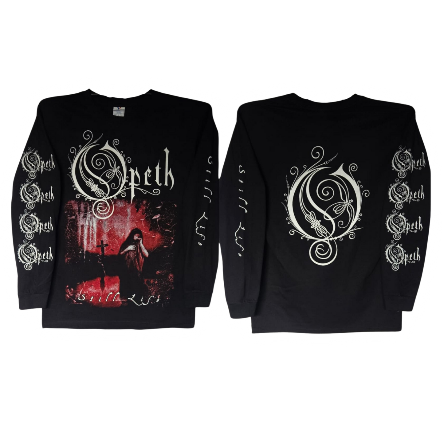 Opeth - Stil Life Playera Manga Larga