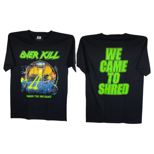 Over Kill - Under The Influence Playera Manga Corta