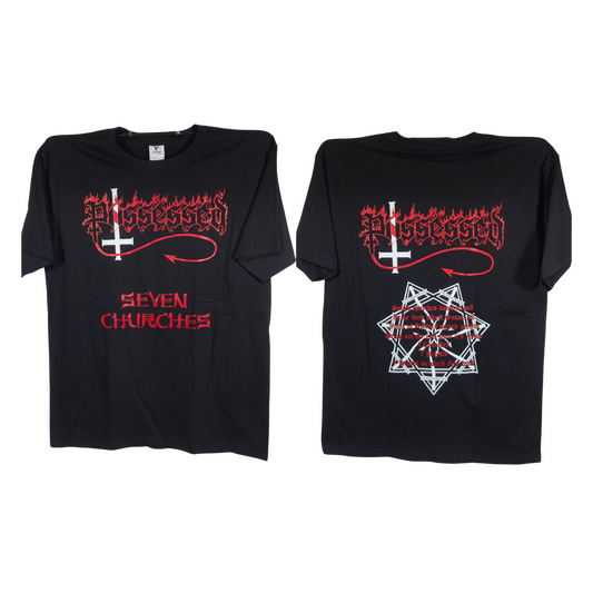 Possessed - Seven Churches Playera Manga Corta