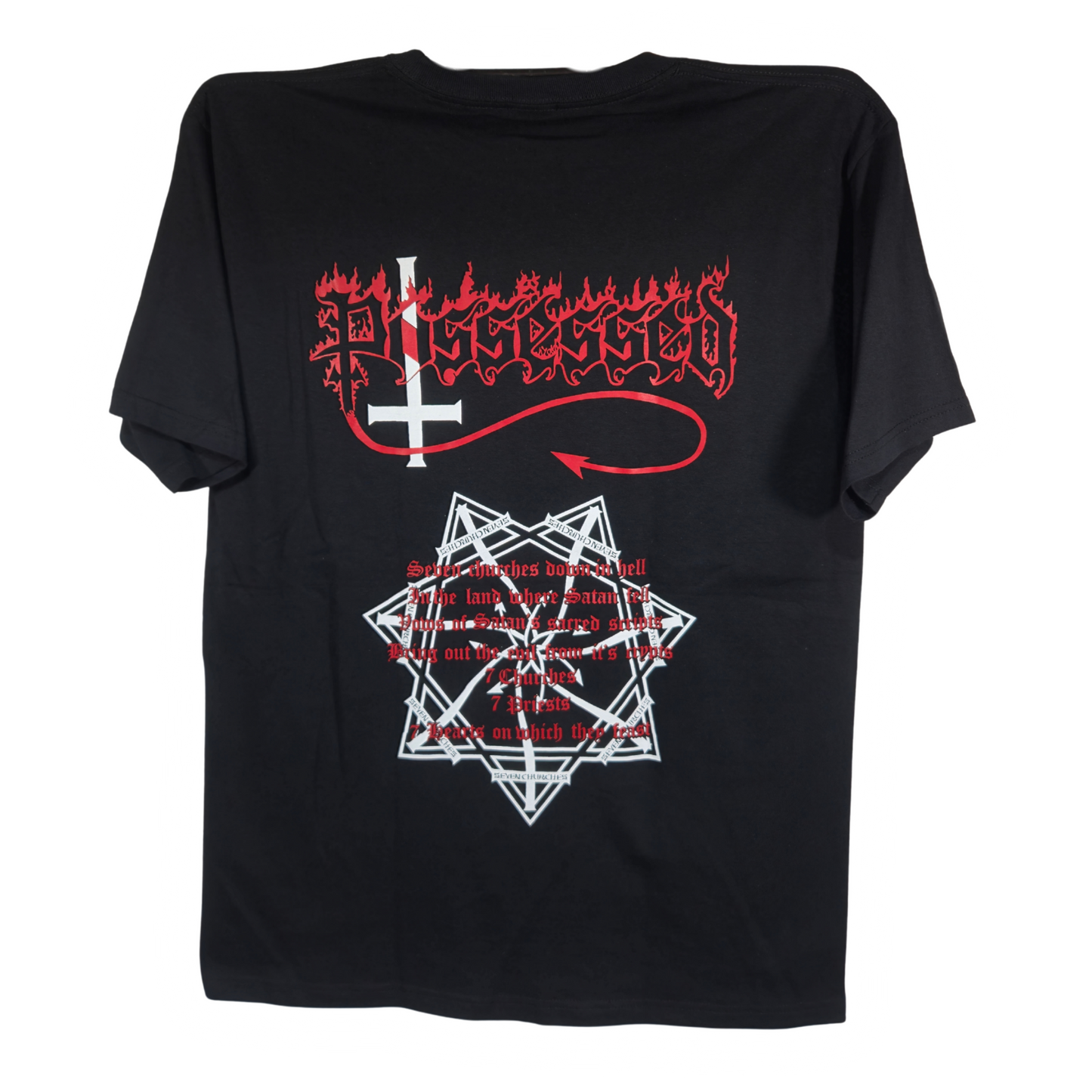 Possessed - Seven Churches Playera Manga Corta
