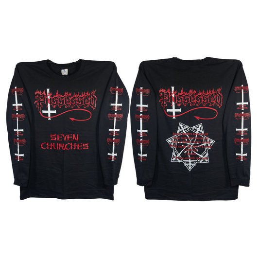 Possessed - Seven Churches Playera Manga Larga