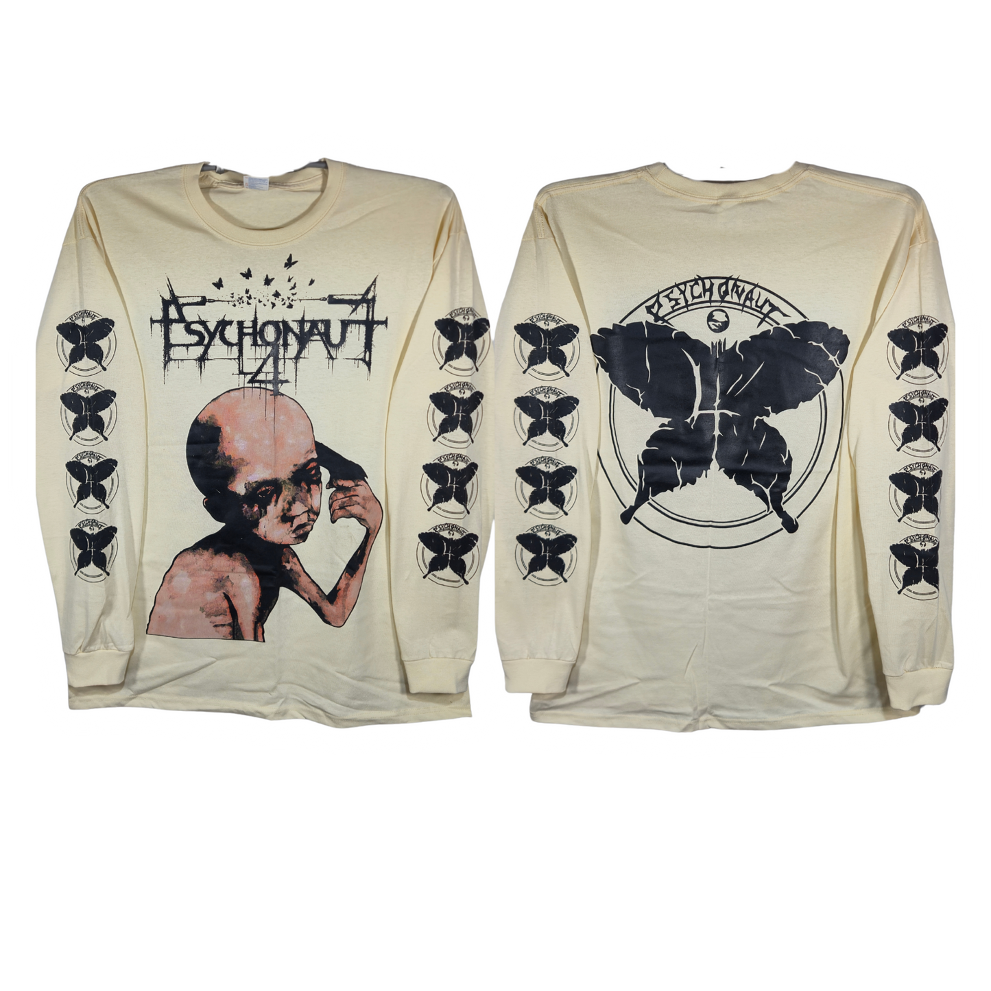 Psychonaut 4 - Dipsomania Playera Manga Larga Arena