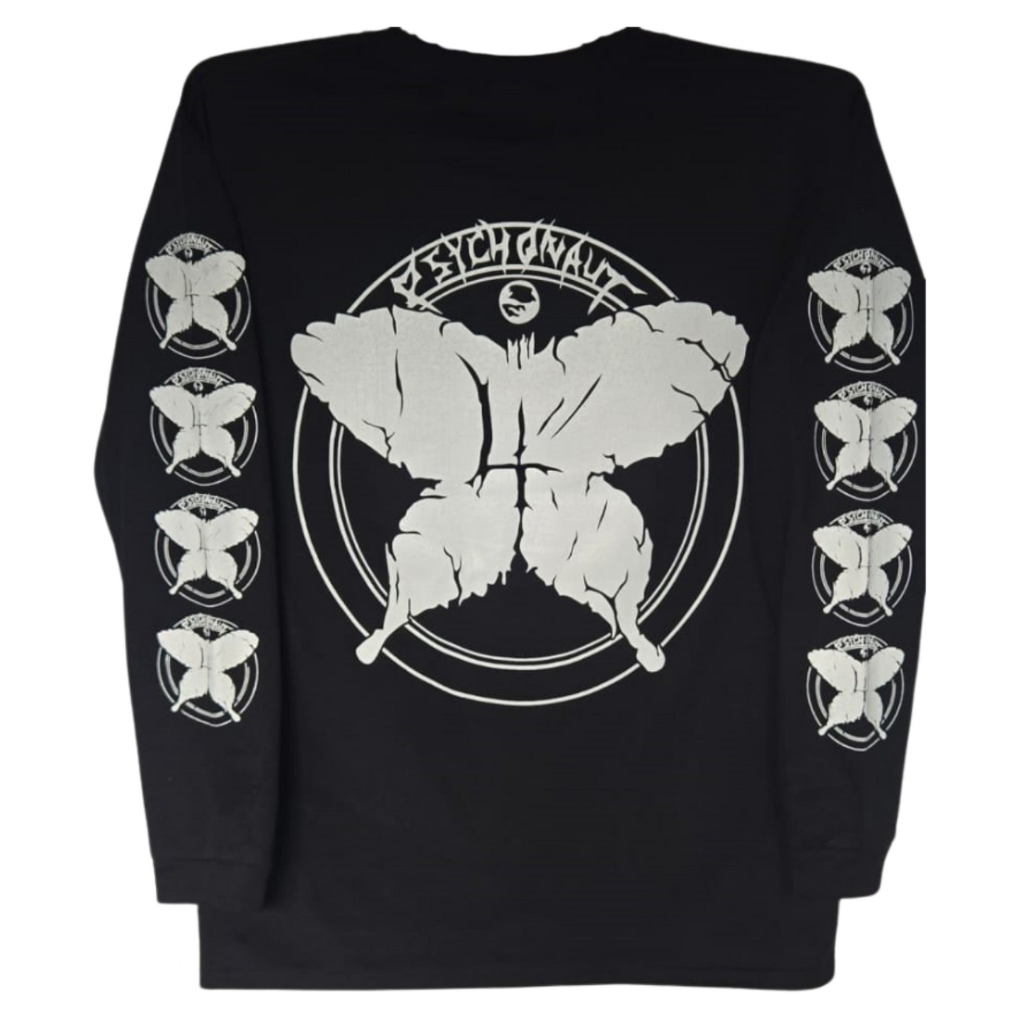 Psychonaut 4 - Dipsomania Playera Manga Larga Negra