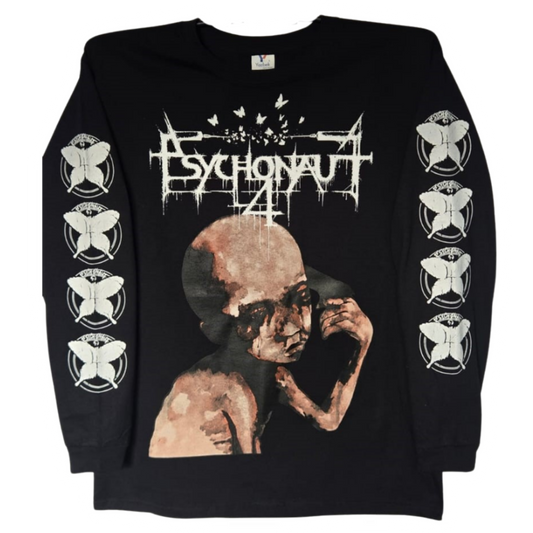 Psychonaut 4 - Dipsomania Playera Manga Larga Negra