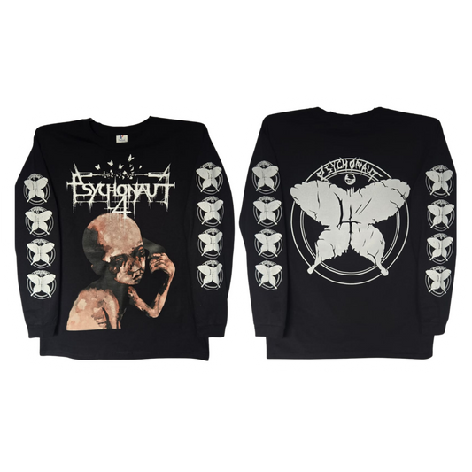 Psychonaut 4 - Dipsomania Playera Manga Larga Negra