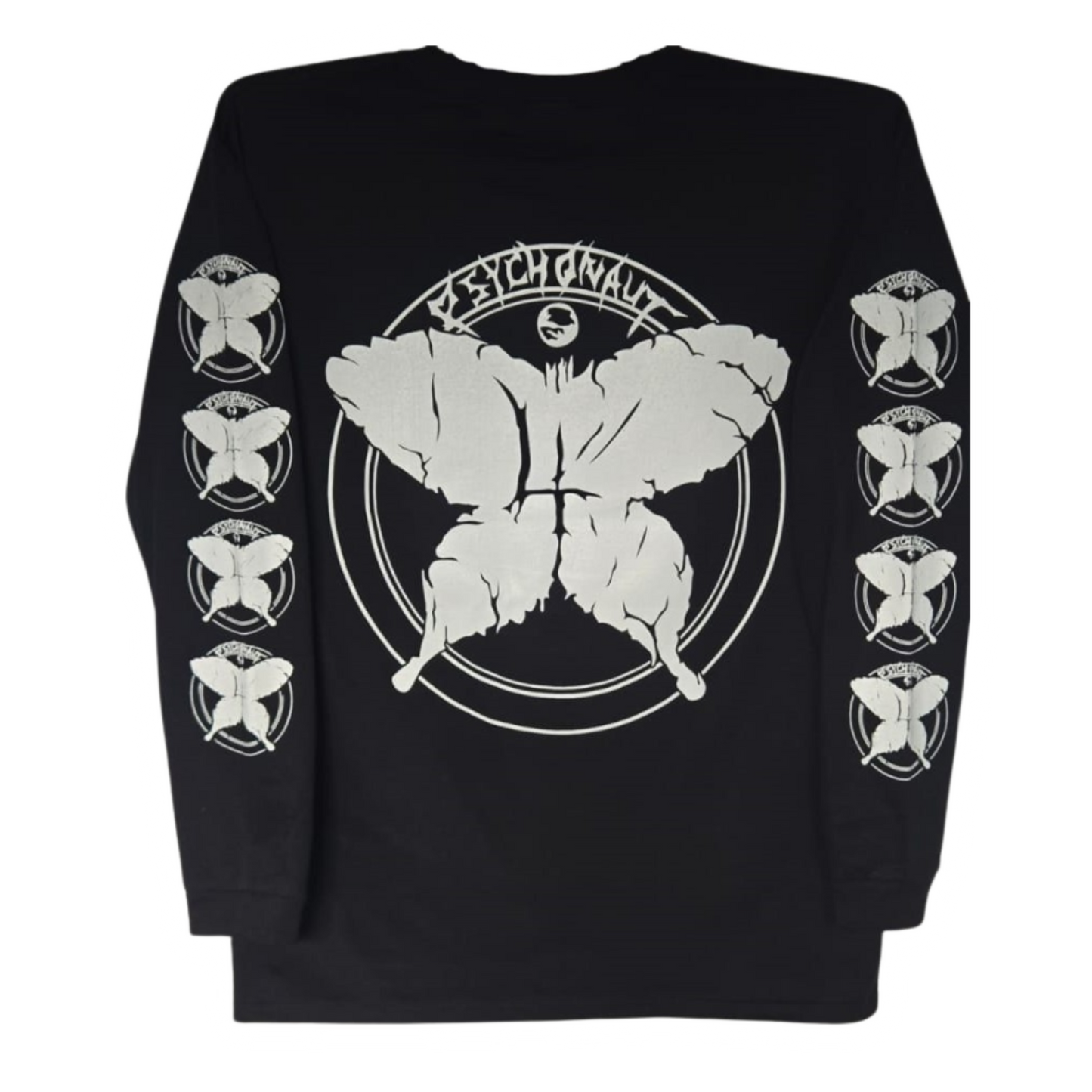 Psychonaut 4 - Dipsomania Playera Manga Larga Negra