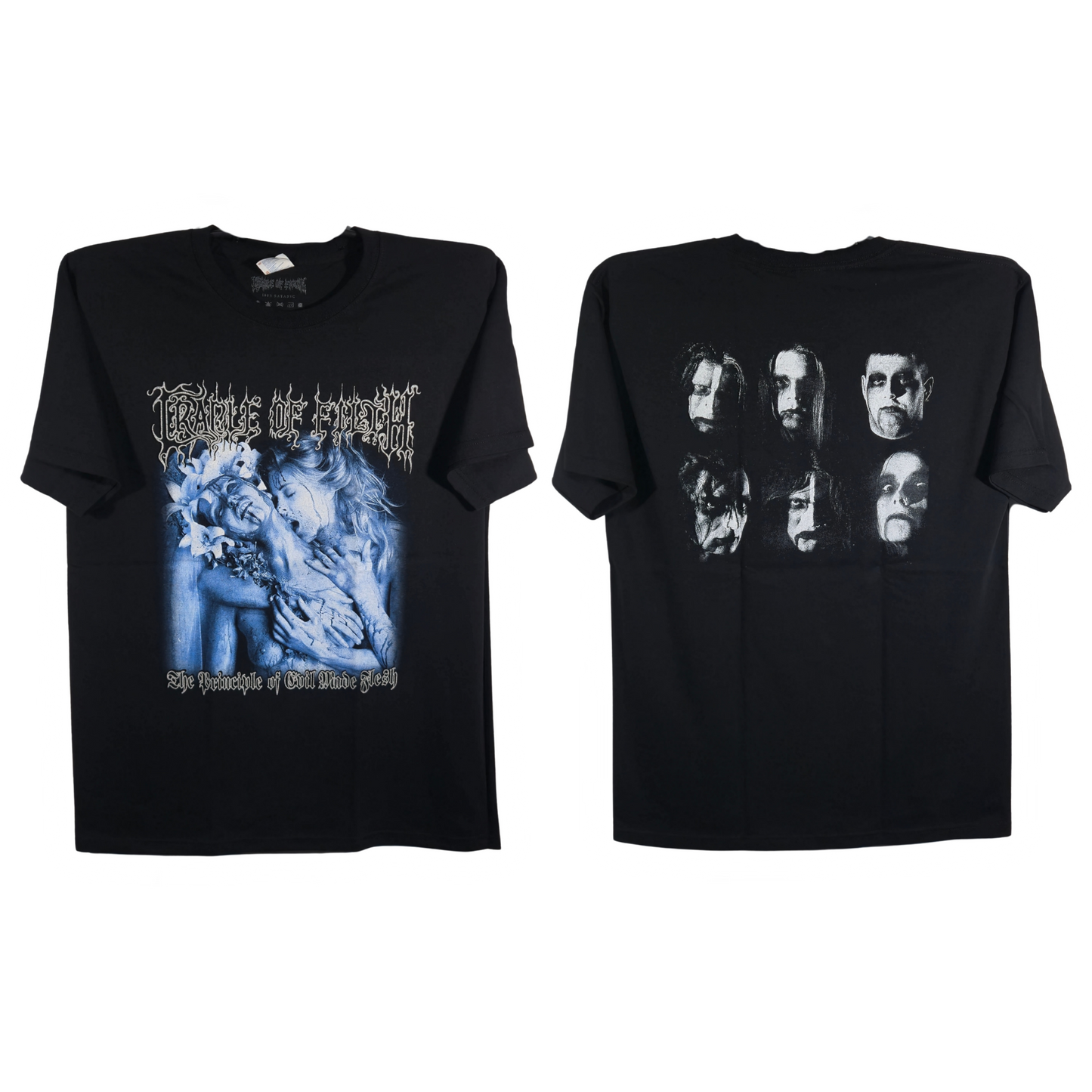 Cradle Of Filth - The Priciple Of The Evil Made Flesh Playera Manga Corta