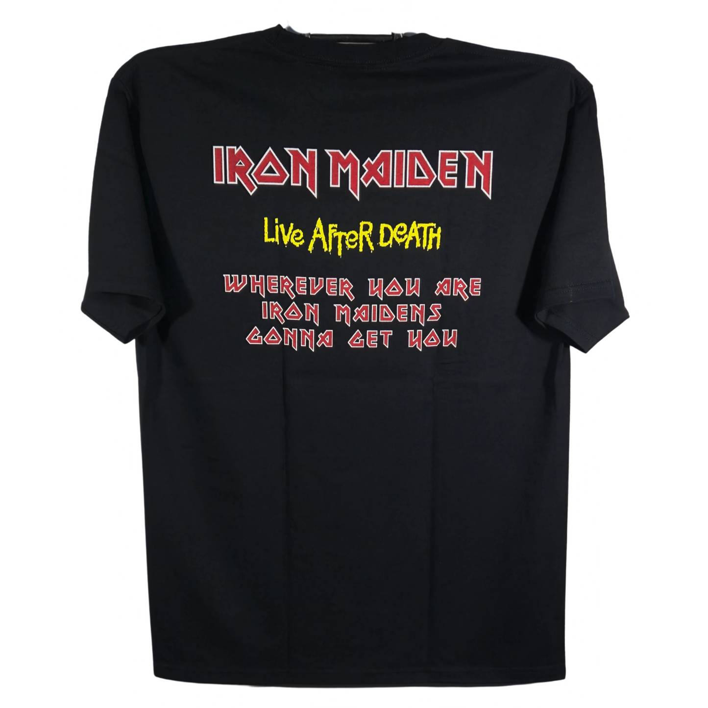 Iron Maiden - Live After Death Playera Manga Corta