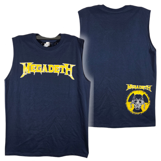Megadeth Casaca Azul Marino
