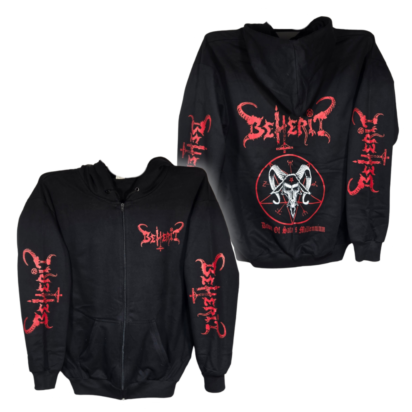 Beherit - Dawn Of Satan´s Millenium Sudadera Cierre