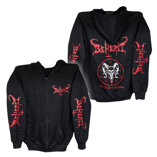 Beherit - Dawn Of Satan´s Millenium Sudadera Cierre