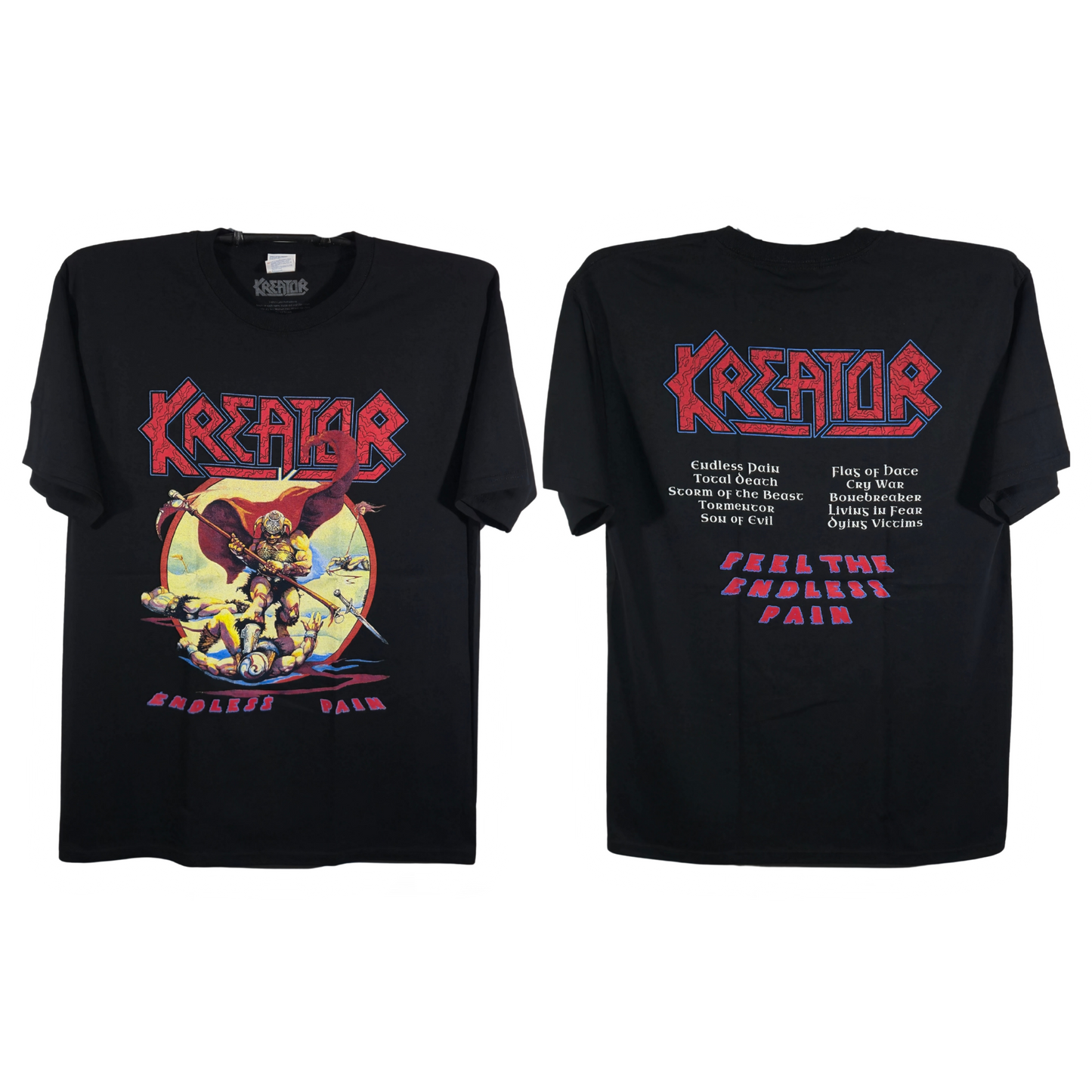 Kreator - Endless Pain Playera Manga Corta