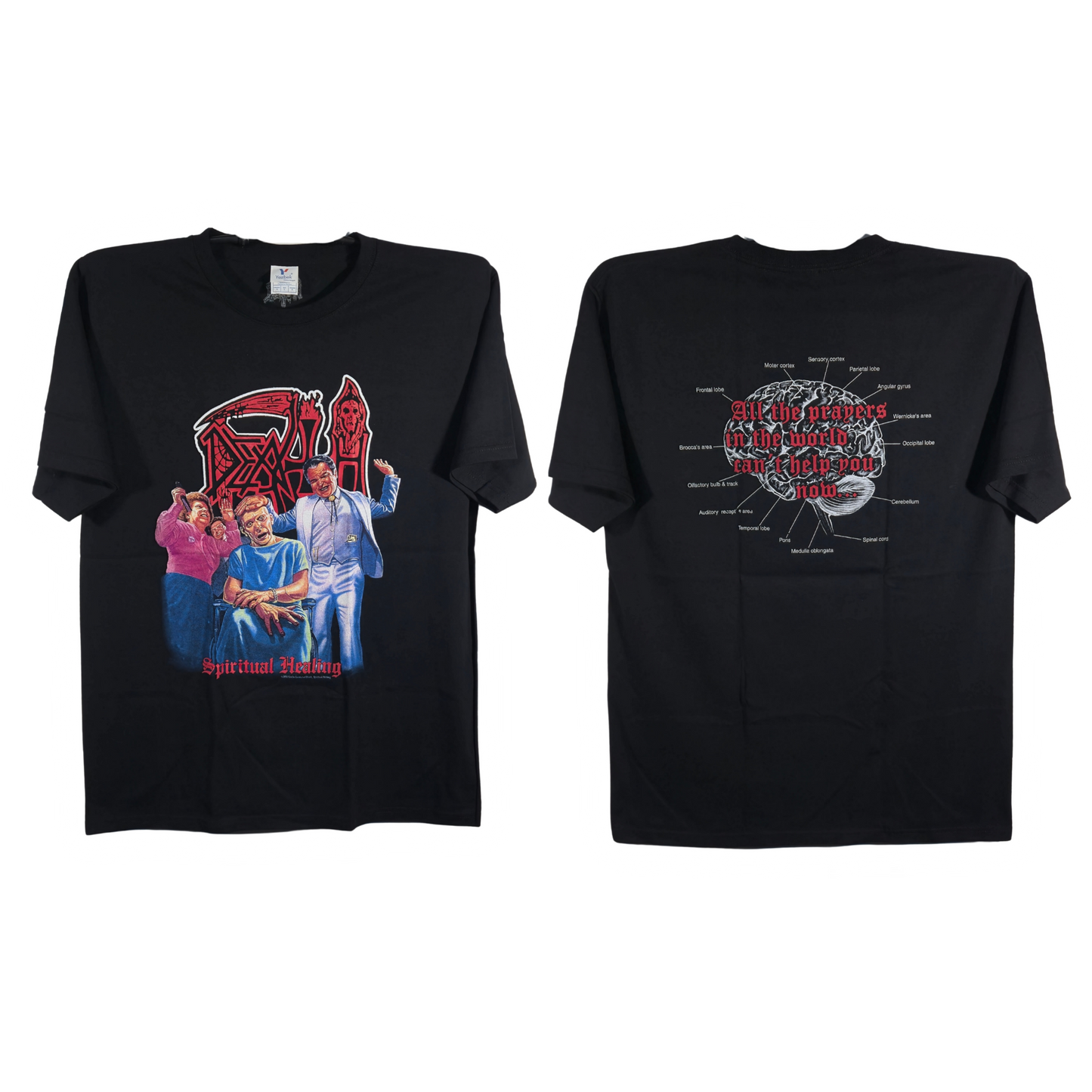 Death - Spiritual Healing Playera Manga Corta