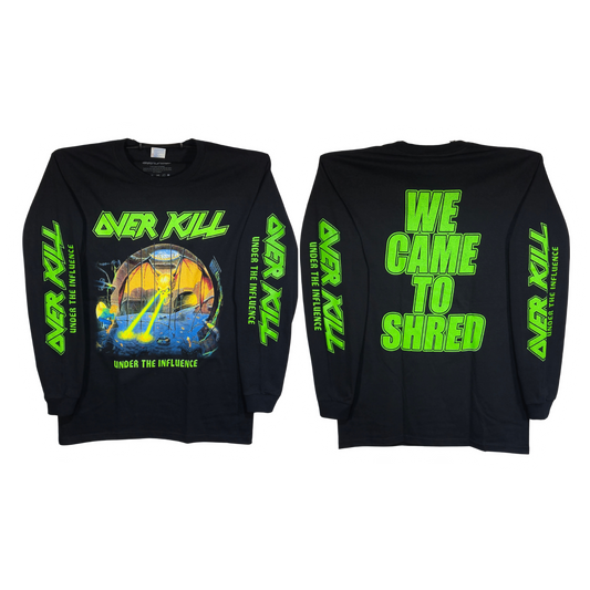 Over Kill - Under The Influence Playera Manga Larga