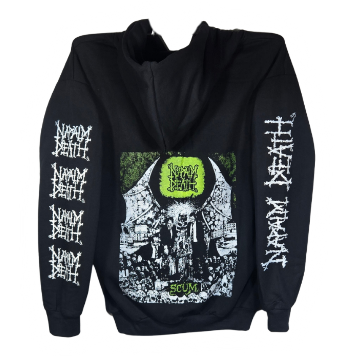 Napalm Death - Scum Sudadera Cierre