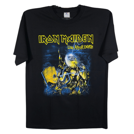 Iron Maiden - Live After Death Playera Manga Corta