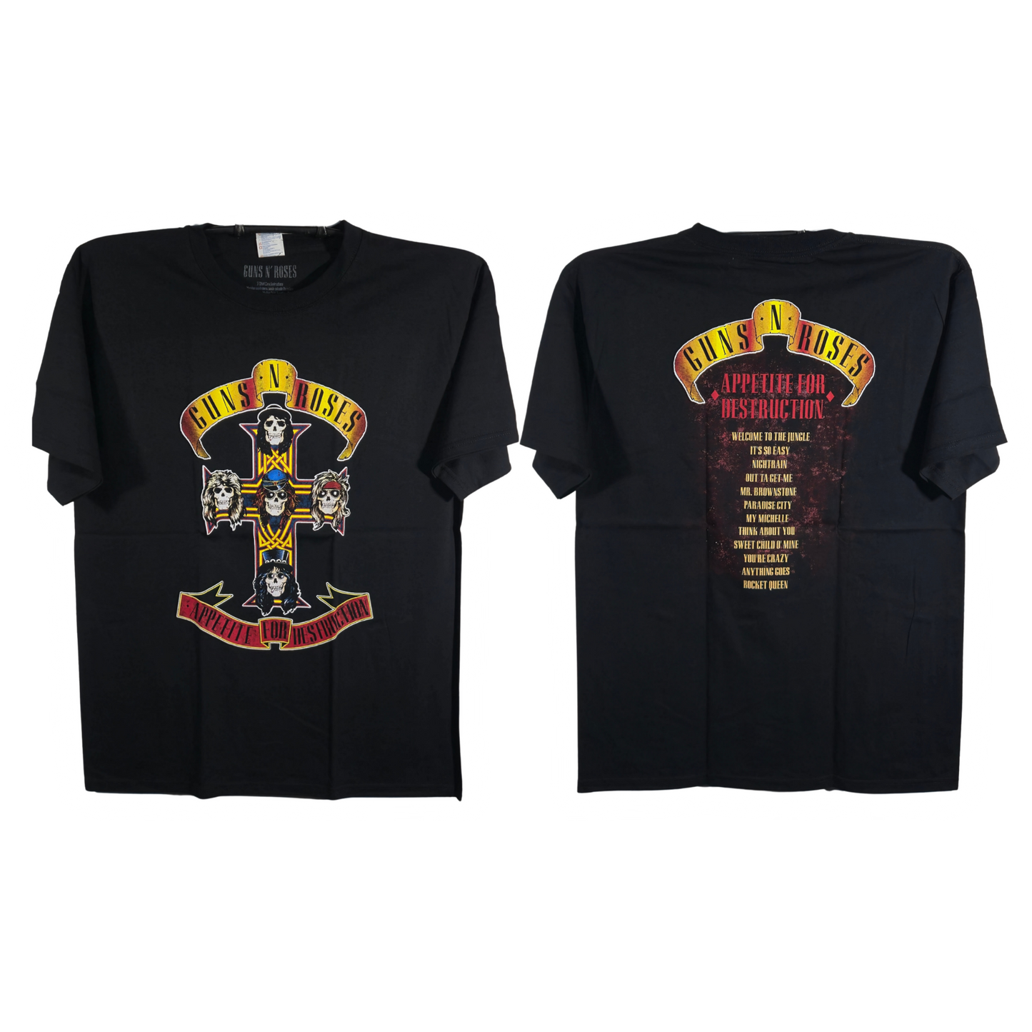 Guns & Roses - Appetite For Destruction I Playera Manga Corta