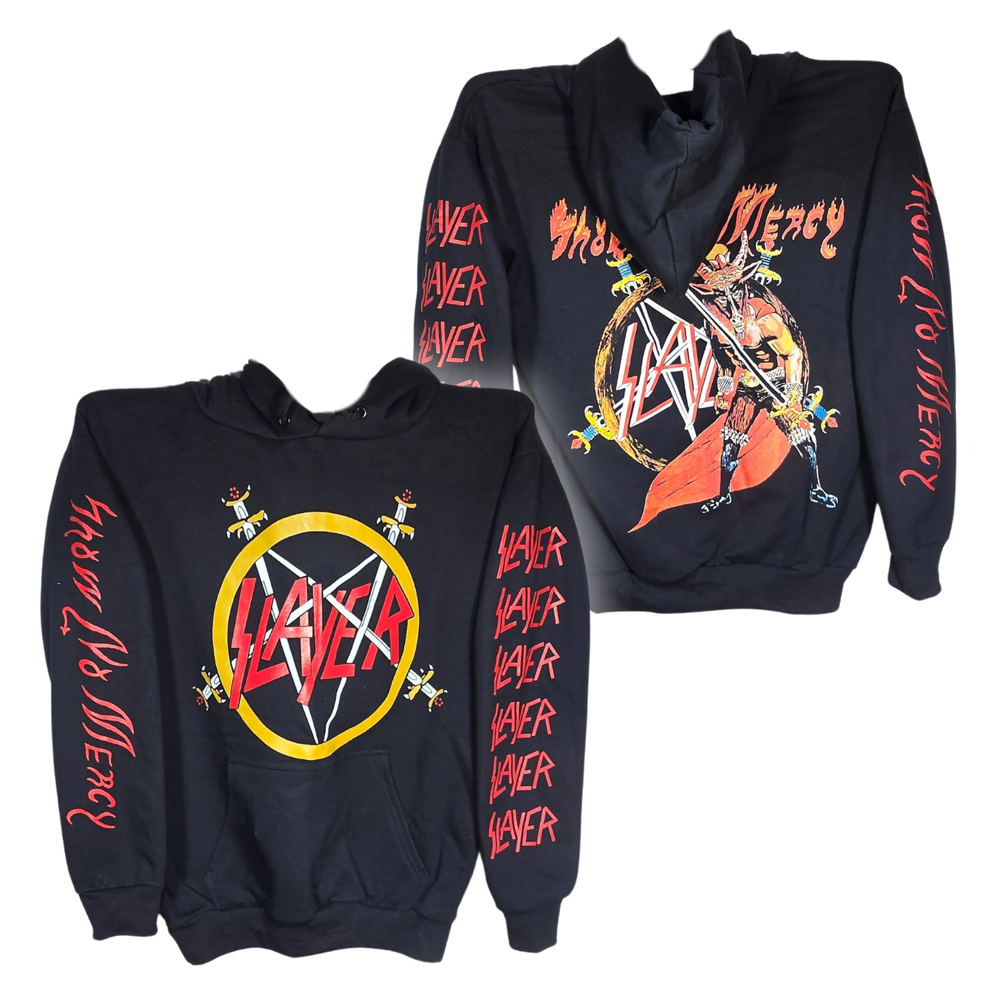 Slayer - Show No Mercy Sudadera Cerrada