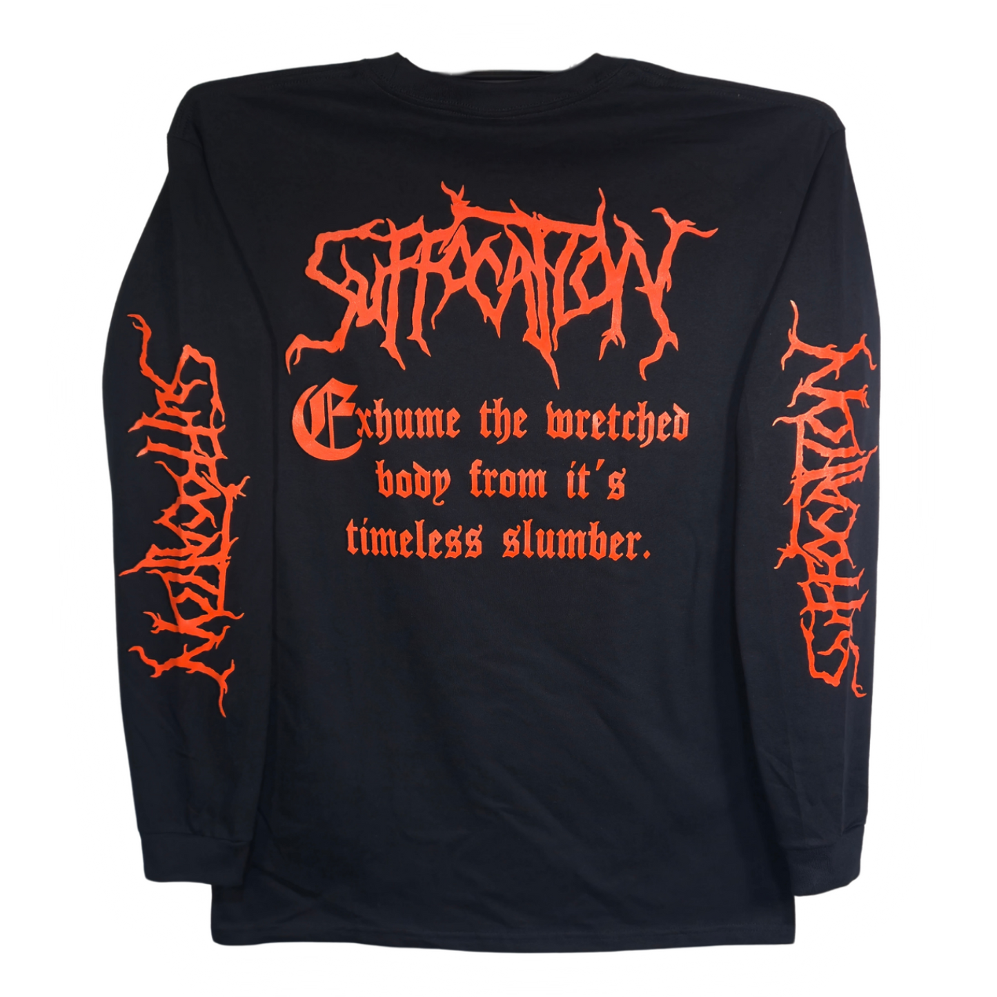Suffocation - Human Waste Playera Manga Larga