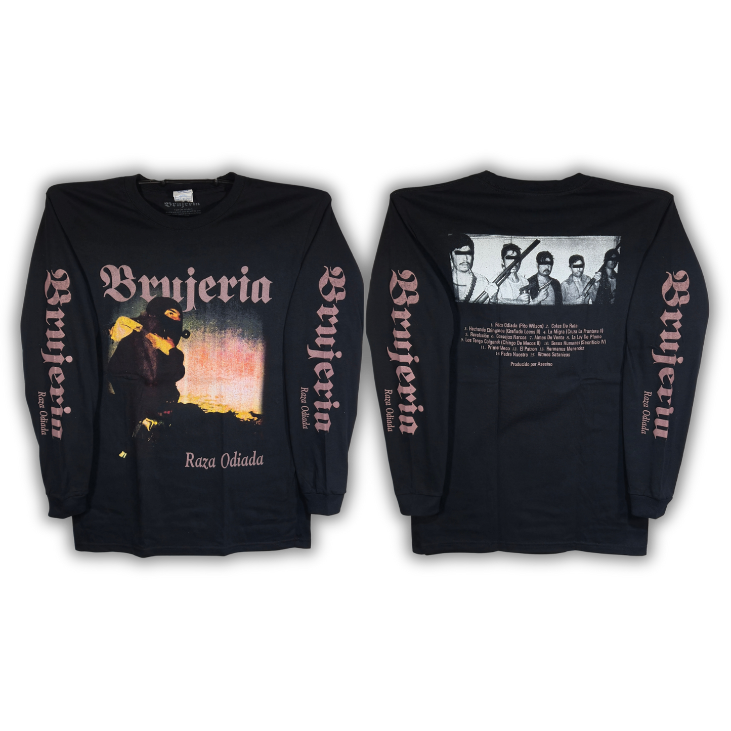 Brujeria - Raza Odiada Playera Manga Larga