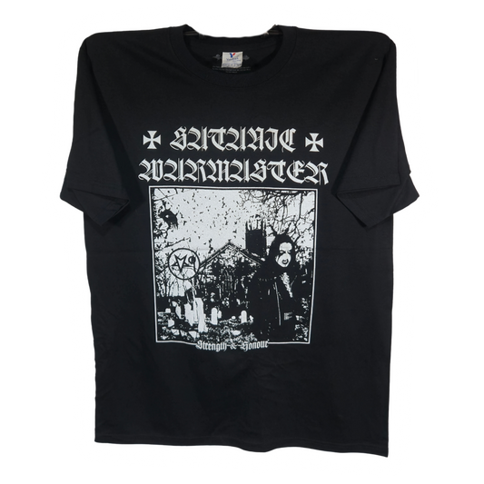 Satanic Warmaster - Strenght & Honour Playera Manga Corta