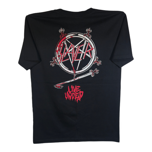 Slayer - Live Undead Playera Manga Corta