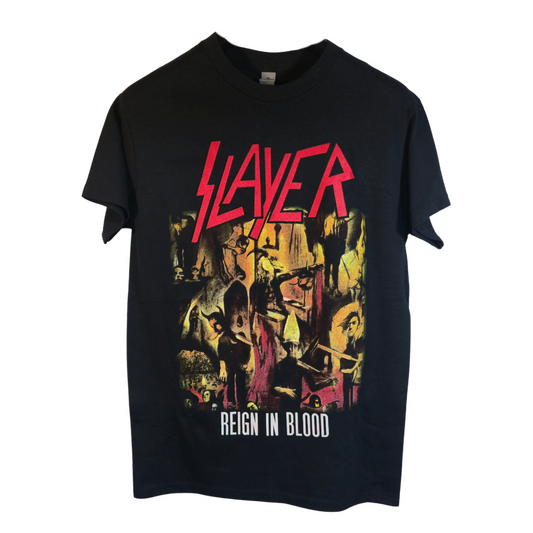 Slayer - Reign In Blood Playera Manga Corta