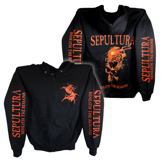 Sepultura - Beneath The Remains Sudadera Cierre