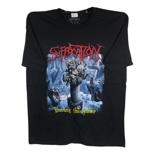 Suffocation - Bleeding The Spawn Playera Manga Corta