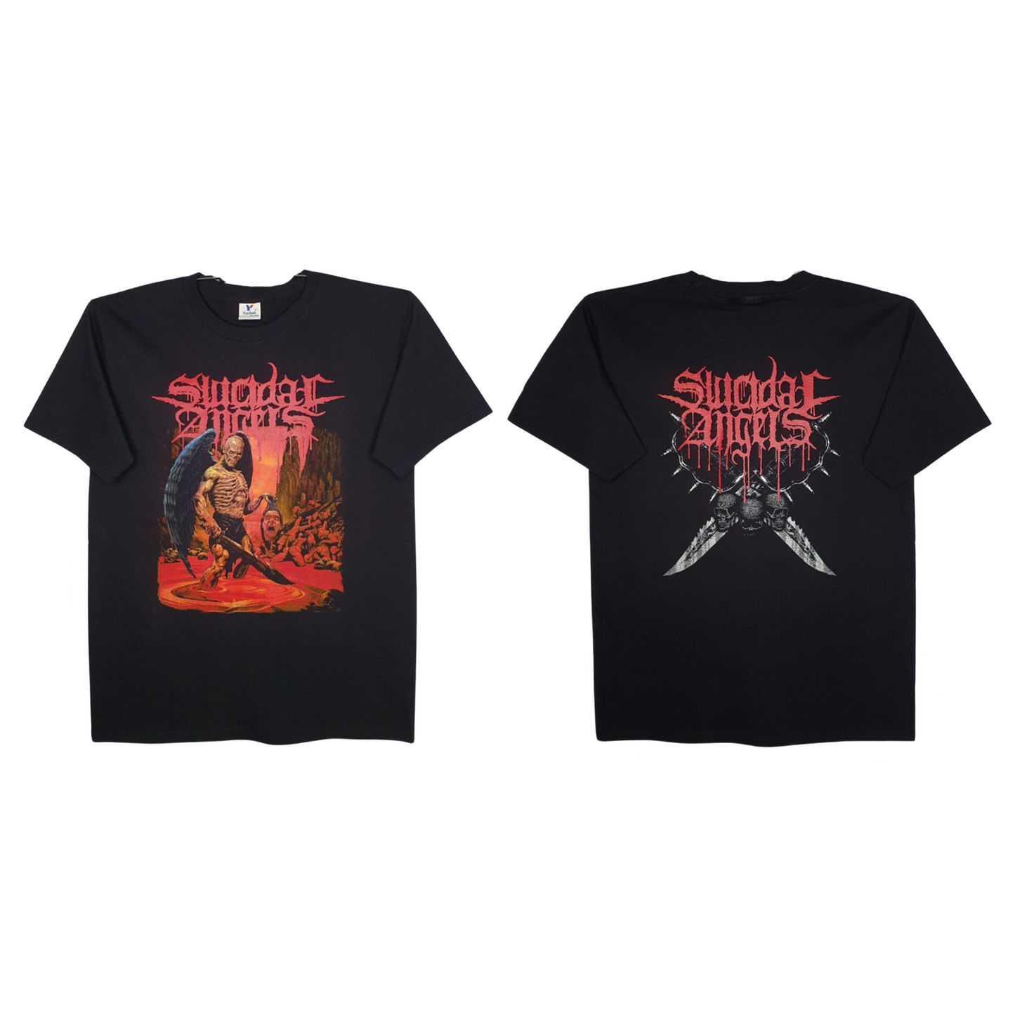 Suicidal Angels - Bloodbath Playera Manga Corta