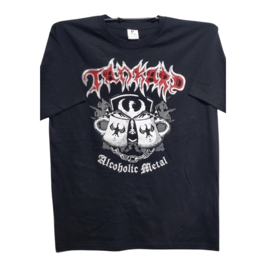 Tankard - Alcoholic Metal Playera Manga Corta