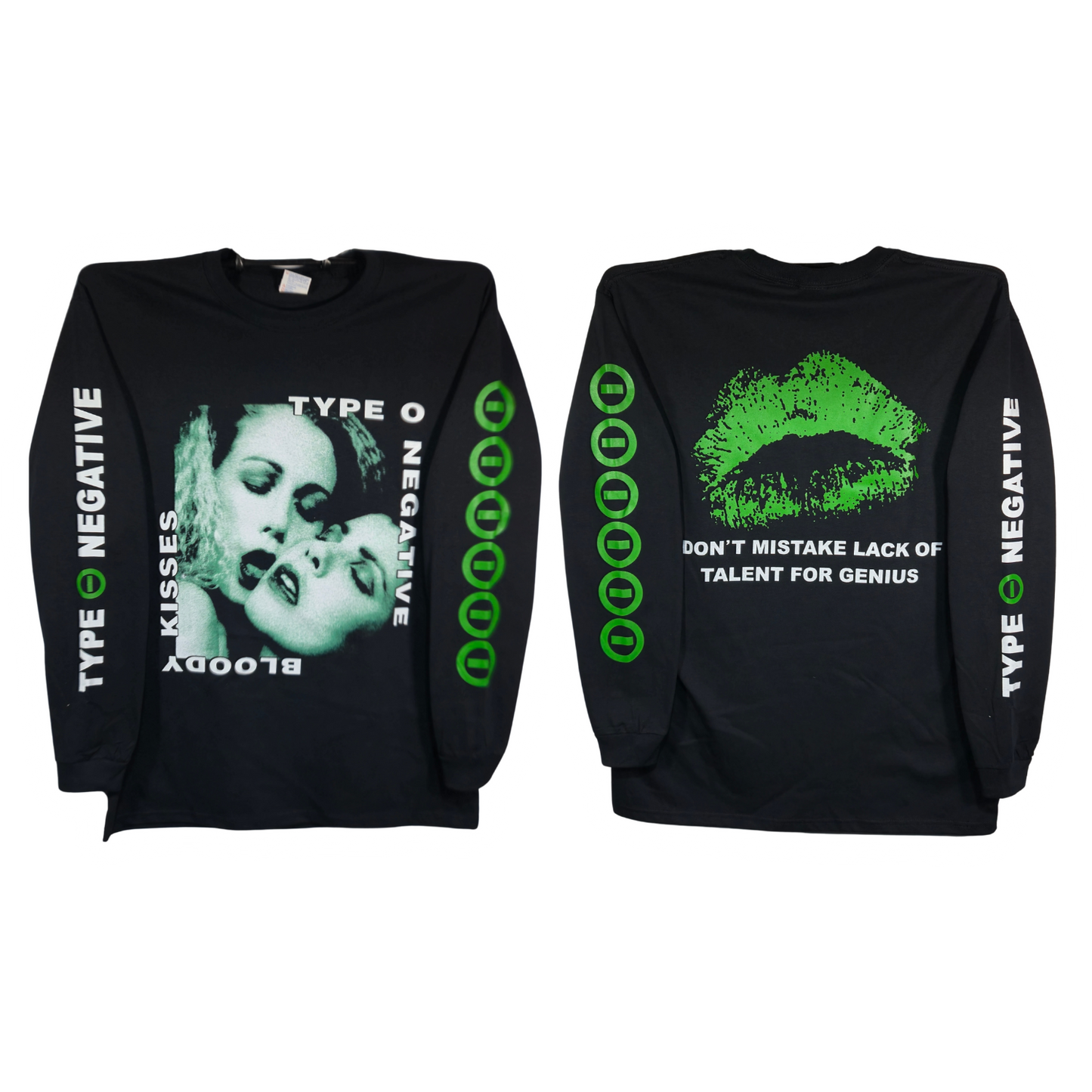 Type O Negative - Bloody Kisses Playera Manga Larga