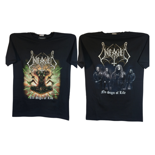 Unleashed - No Sign Of Life Playera Manga Corta