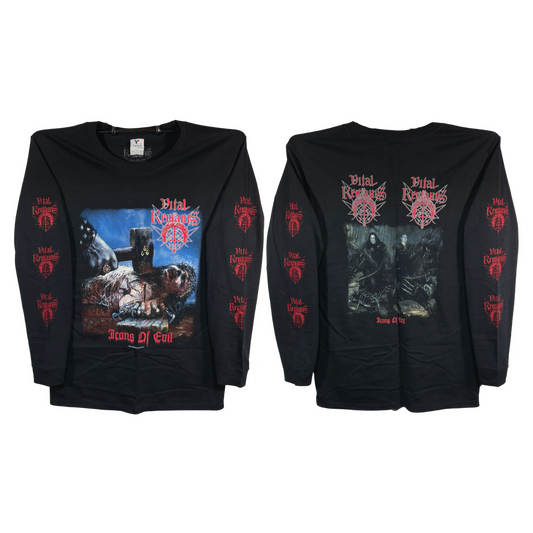 Vital Remains - Icons Of Evil Playera Manga Larga