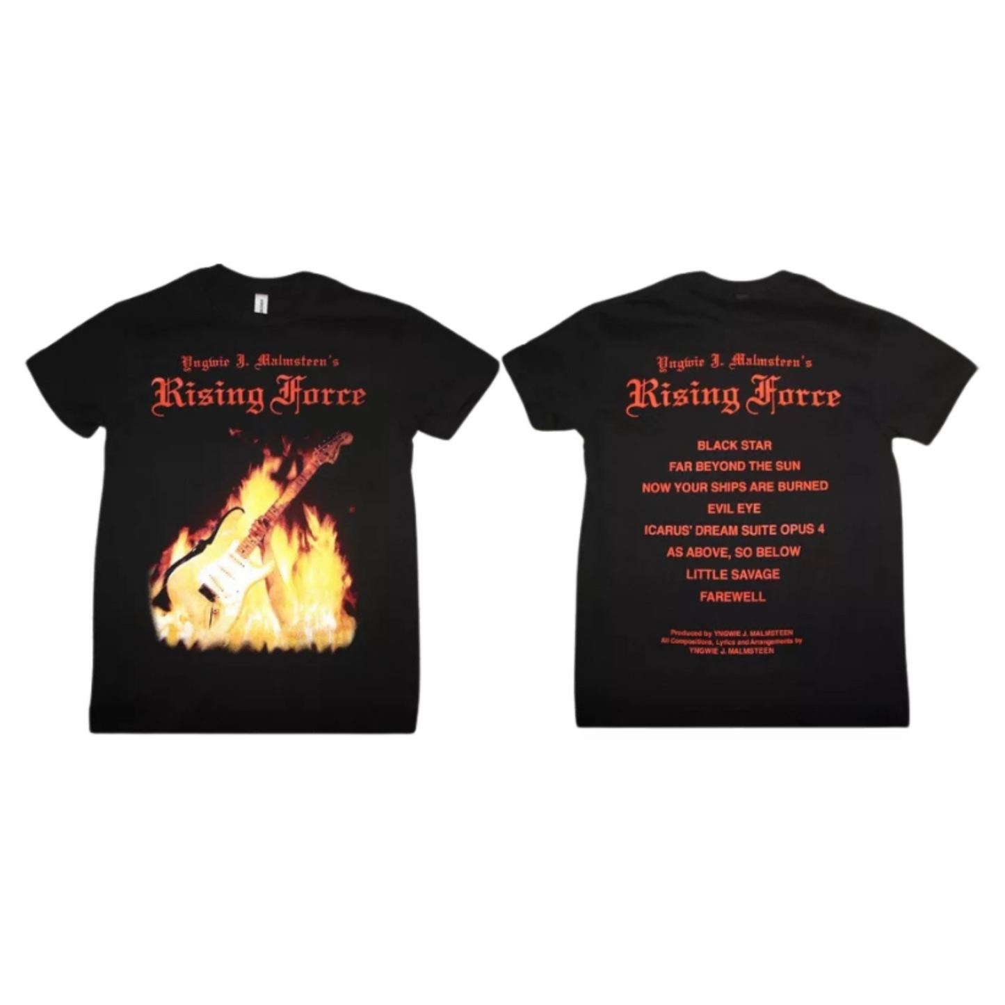 Yngwie Malmstein - Rising Force Playera Manga Corta