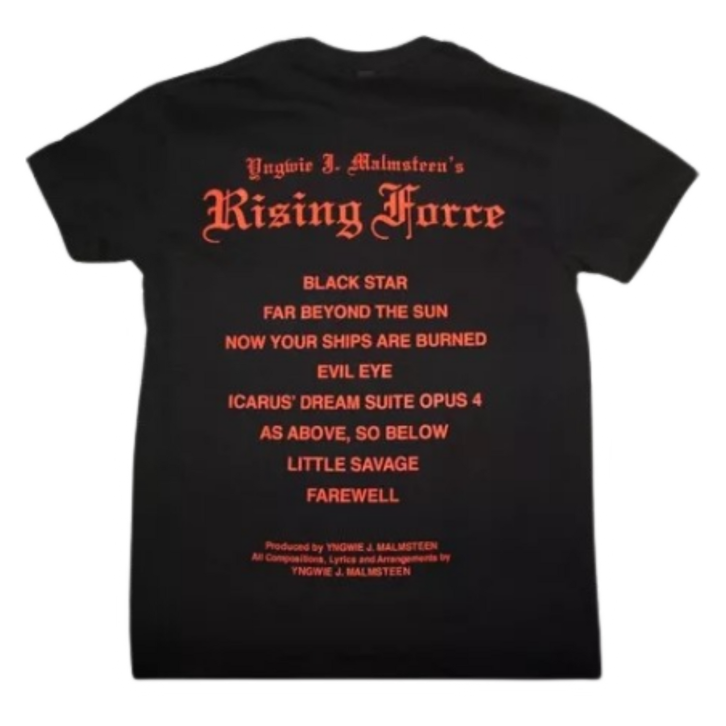 Yngwie Malmstein - Rising Force Playera Manga Corta